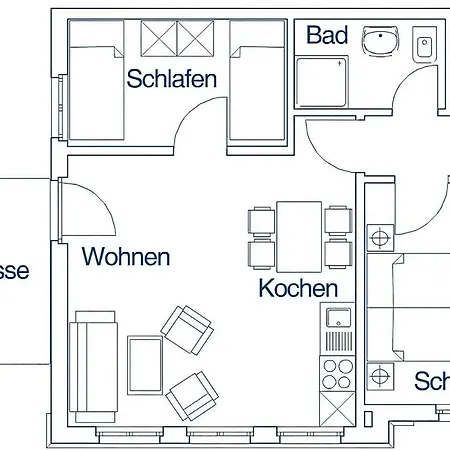 Sonnenglueck 1 Apartment *